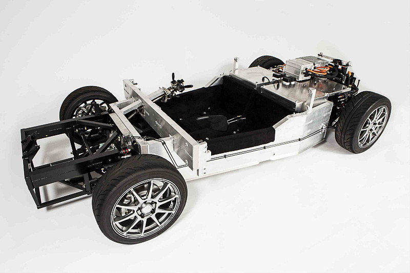 スポーツEV「トミーカイラZZ」で使用している「第1世代プラットフォーム」