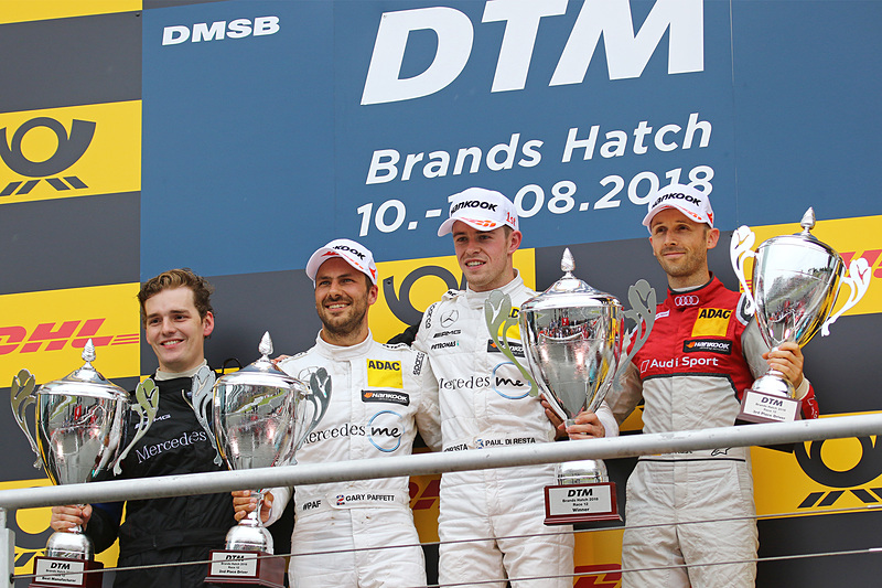 今期2勝目を挙げてガッツポーズするポール・ディレスタ