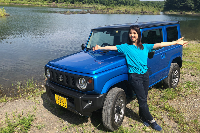 すでに納車半年待ち!?　シエラは1年待ち!?　などと報じられるほど、大人気の新型ジムニー。何ひとつ削られていないオフロード性能に、感動すら覚えました。やっぱりこういった景色が似合いますよね～！