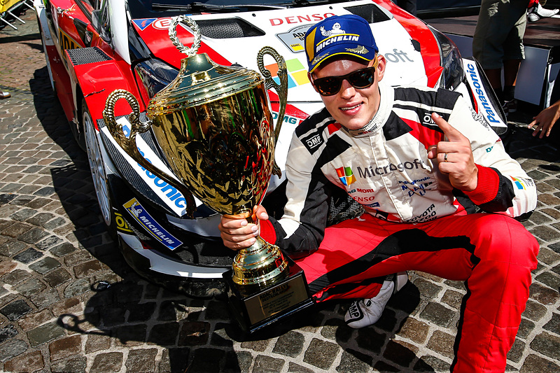 8号車「ヤリスWRC」のオット・タナック選手