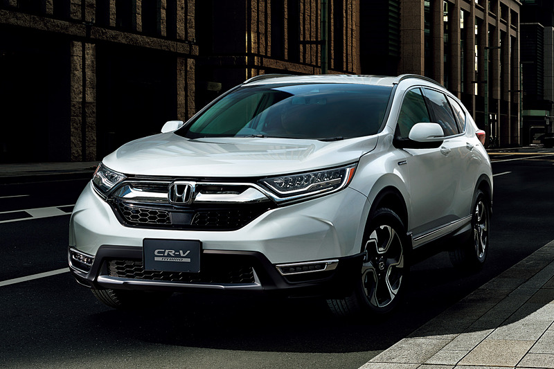 新型CR-Vのハイブリッドモデル