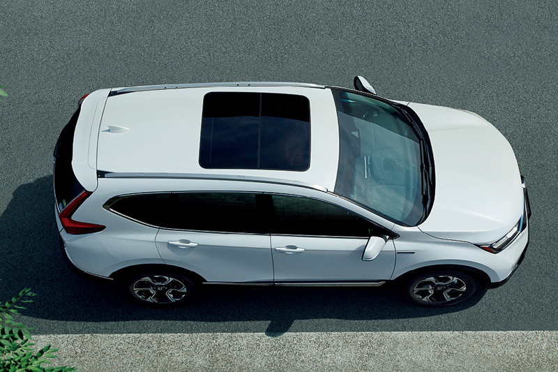 新型CR-Vのハイブリッドモデル