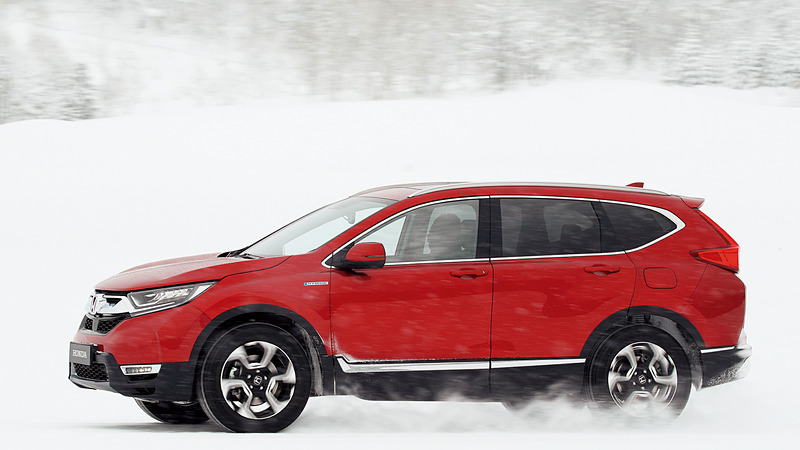 新型CR-Vの走行イメージ