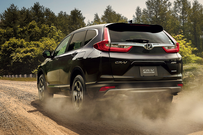 新型CR-Vの走行イメージ