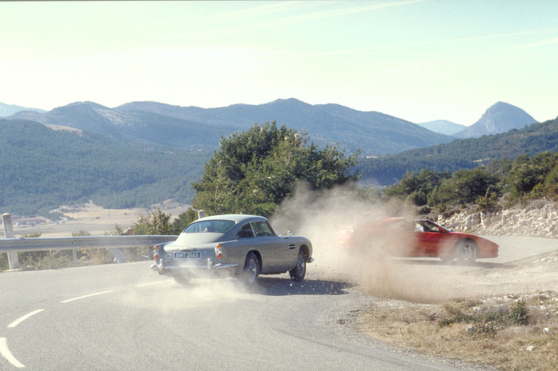 ゴールドフィンガーで活躍するDB5