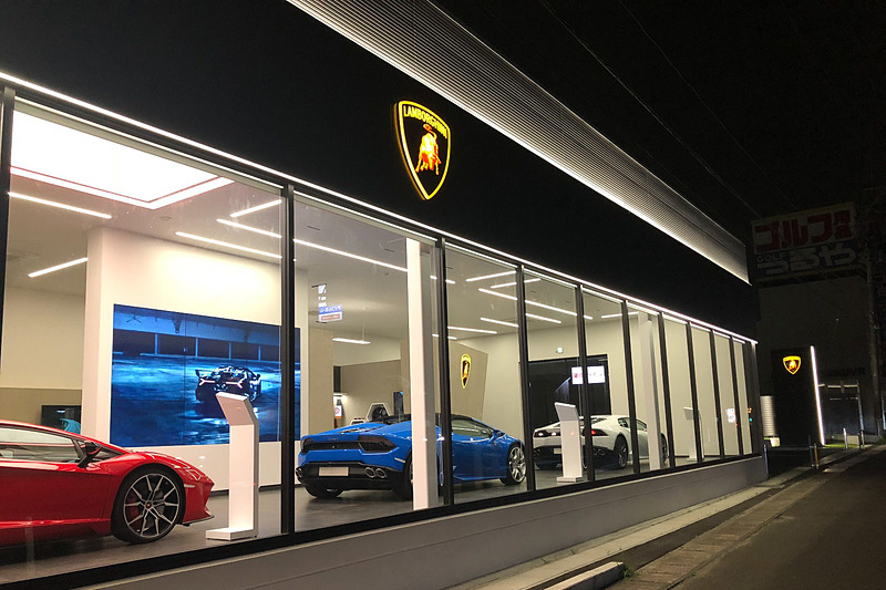 9月21日にオープンする正規ディーラー「ランボルギーニ仙台」