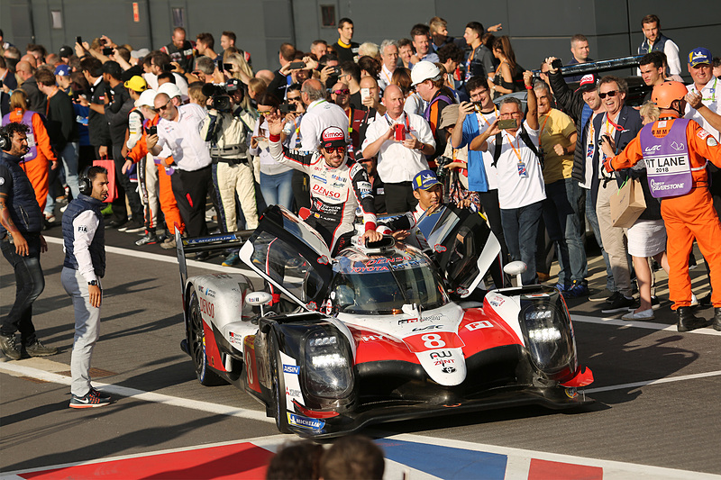 トヨタの1-2フィニッシュかと思われたが……