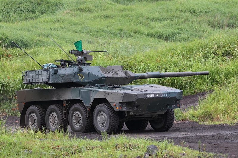 平成30年度 富士総合火力演習の主役ともいえる16式機動戦闘車（MCV）