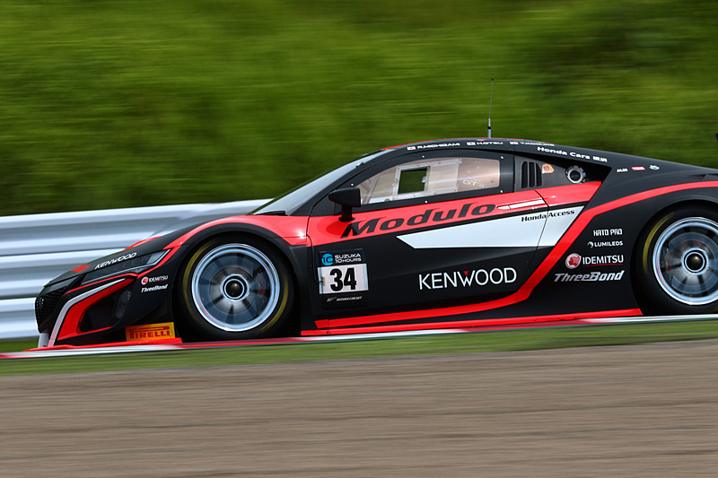 参加するHonda NSX GT3の中で予選最上位となったModulo Drago CORSE
