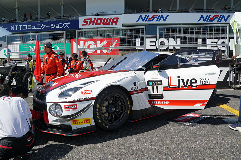 予選10位：11号車 GAINER（NISSAN GT-R NISMO GT3、平中克幸/星野一樹/安田裕信組）