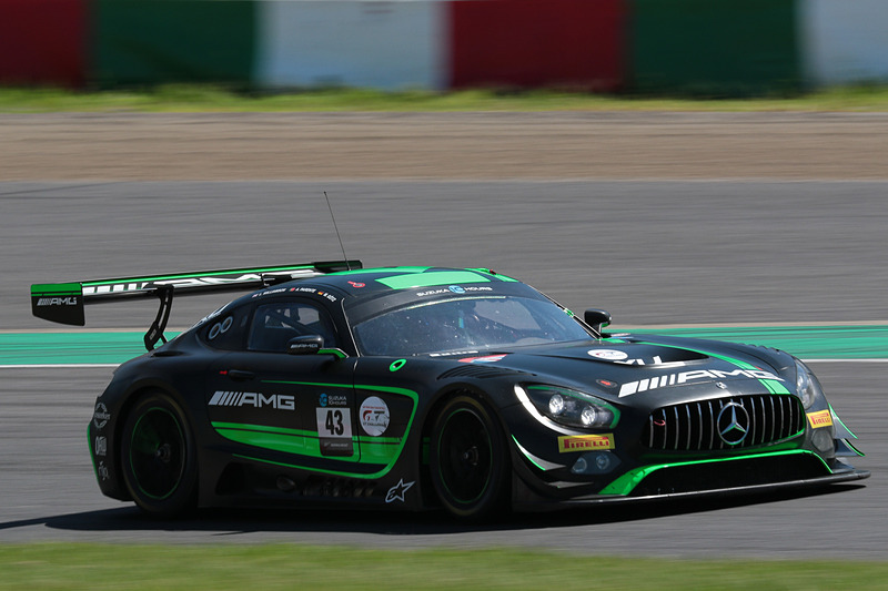 43号車 Mercedes-AMG Team Strakka Racing（Mercedes-AMG GT3、ルイス・ウィリアムソン/マキシミリアン・ゲーツ/アルバロ・パレンテ組）