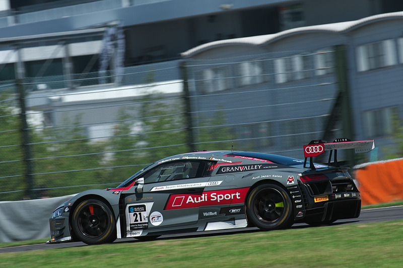 21号車 Audi Team Hitotsuyama（Audi R8 LMS、リチャード・ライアン/富田竜一郎/アレッシオ・ピカリエロ組）