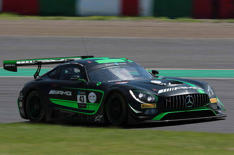 43号車 Mercedes-AMG Team Strakka Racing（Mercedes-AMG GT3、ルイス・ウィリアムソン/マキシミリアン・ゲーツ/アルバロ・パレンテ組）