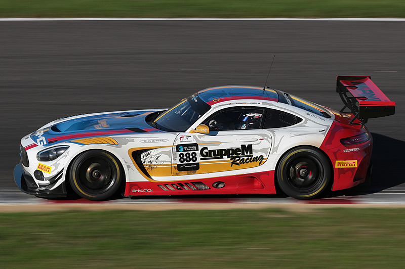 888号車 Mercedes-AMG Team GruppeM Racing（Mercedes-AMG GT3、ラファエル・マルチェッロ/マロ・エンゲル/トリスタン・ヴォーティエ組）