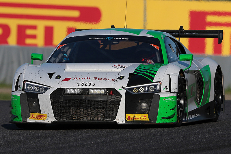 6号車 Audi Sport Team Absolute Racing（Audi R8 LMS GT3、マルクス・ウィンケルホック/クリストファー・ハース/ケルビン・ファン・デル・リンデ組）