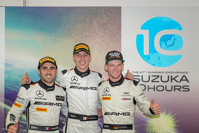 Suzuka10H初代勝者の888号車 Mercedes-AMG Team GruppeM Racingのドライバー