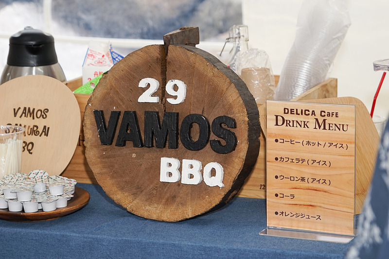 ソフトドリンクのメニュー