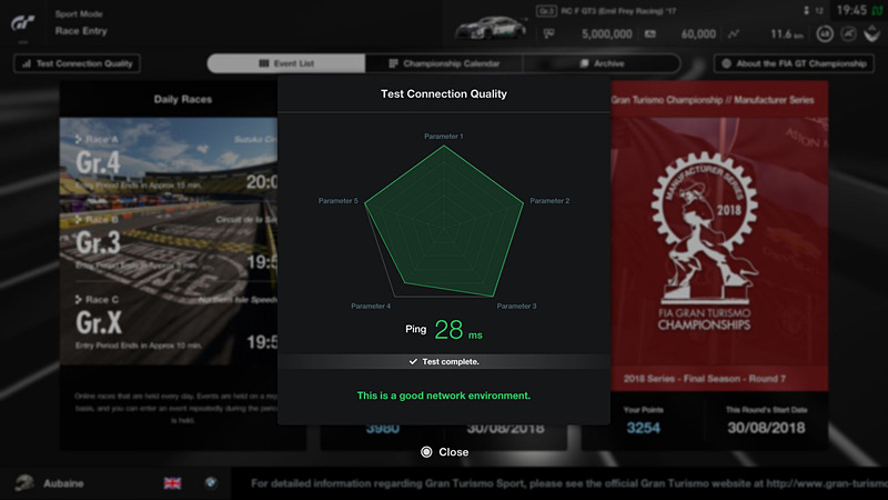 インターネット接続の通信品質を測定する機能も利用可能になった