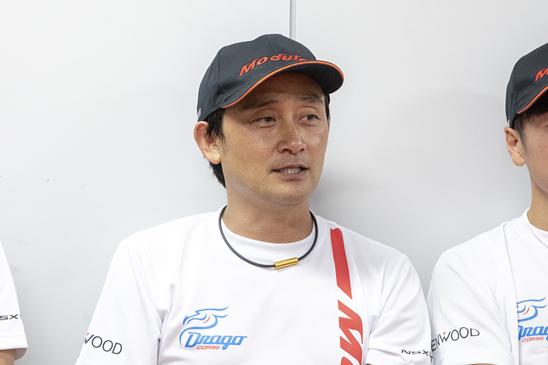 チーム代表であり第1ドライバーの道上龍選手