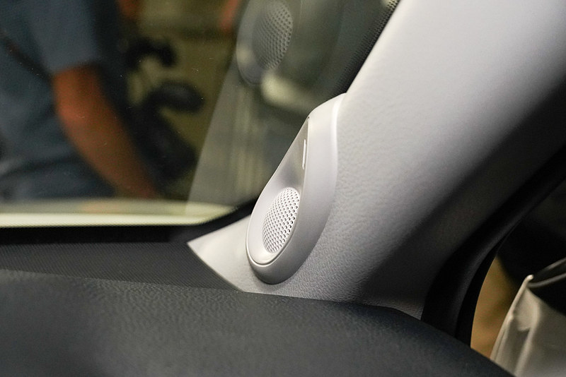 運転席位置から見たホーントゥイーター