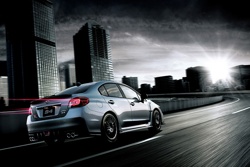 WRX S4 STI Sportの走行イメージ