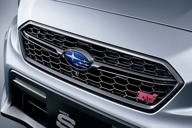 WRX S4 STI Sport フロントグリル（ダークメタル塗装）