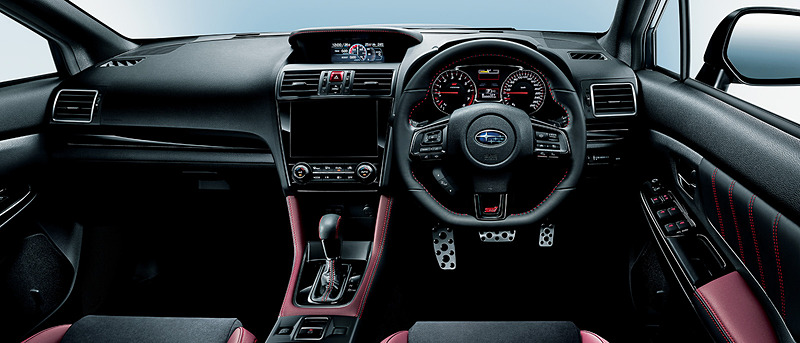 WRX S4 STI Sportのインテリア