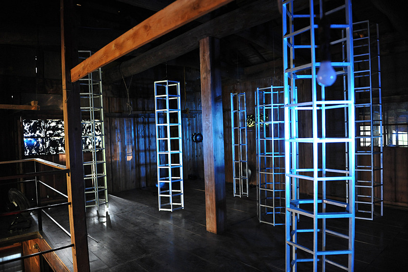 かつて田植えに使われた道具「わく」だそう