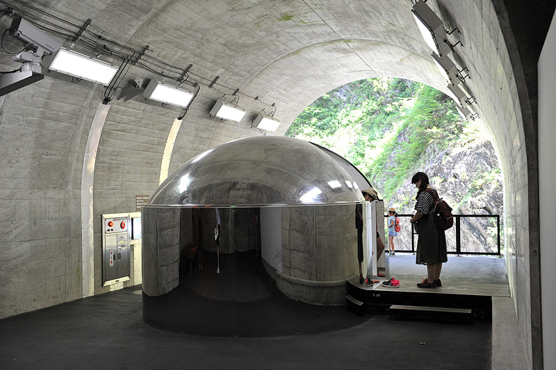 第ニ見晴所はなんとトイレ。座った視点から景色が見えるそう（入ればよかった！）