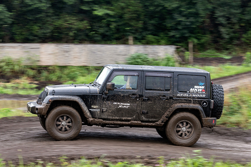 X-MTを装着したジープにも乗った