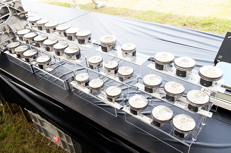 エンジンによるピストンの違い