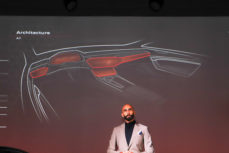 A7 スポーツバックのインテリアデザインスケッチ