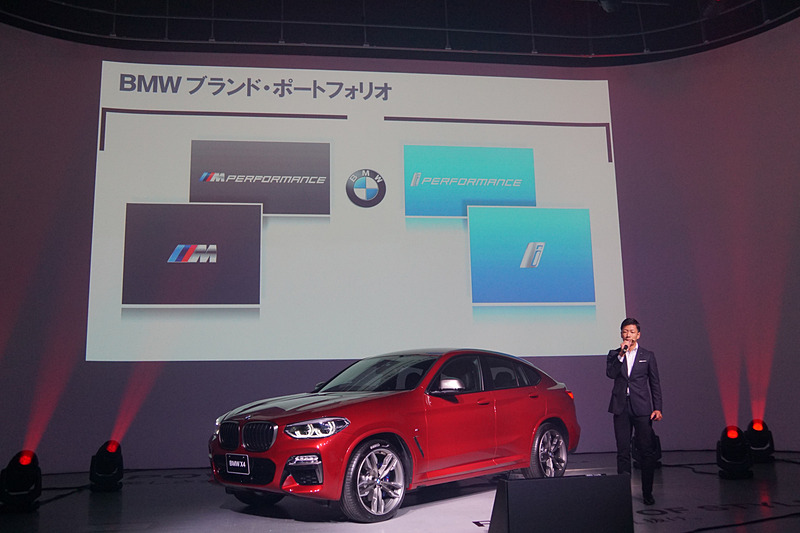 ビー・エム・ダブリュー株式会社 営業ディビジョン BMW M セールス・マネージャー 松井優希氏からはBMW Mのモデル・ラインアップについて、現在のラインアップから倍増する将来像が示された