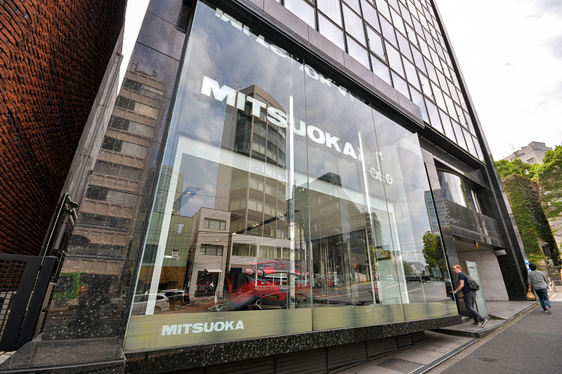 発表会の会場となったMITSUOKA麻布ショールーム/GALLERY 麻布