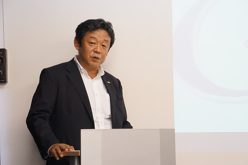 日本サン石油株式会社 取締役 国内営業部門、オートセールス部門 担当の上田剛也氏