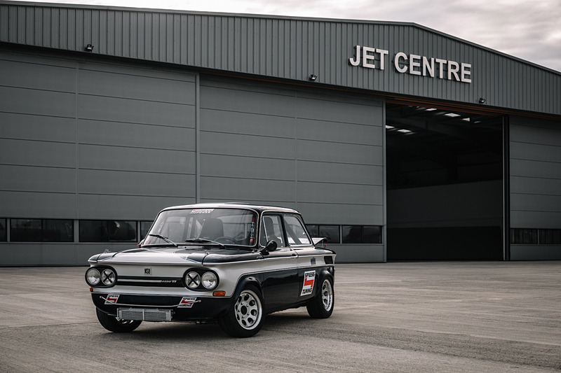 NSU初の4輪車「プリンツ」の高性能版「TT」。写真はそのレース用モデル