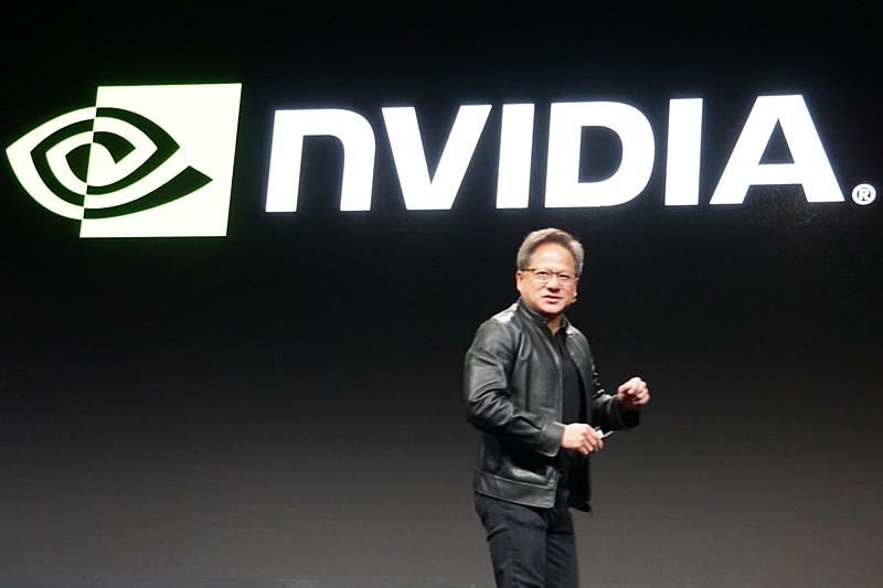 基調講演を行なったNVIDIA ジェンスン・フアンCEO