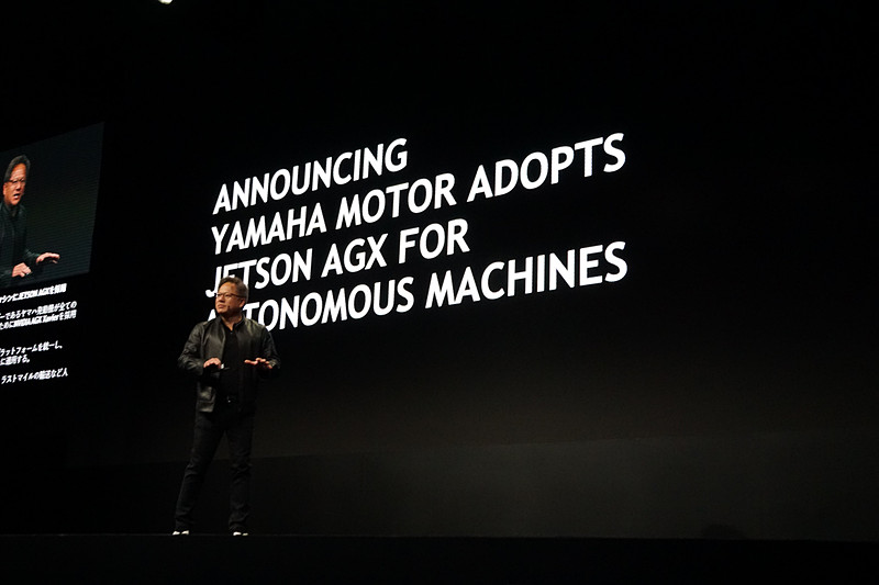 「Jetson AGX Xavier」をヤマハ発動機が採用した