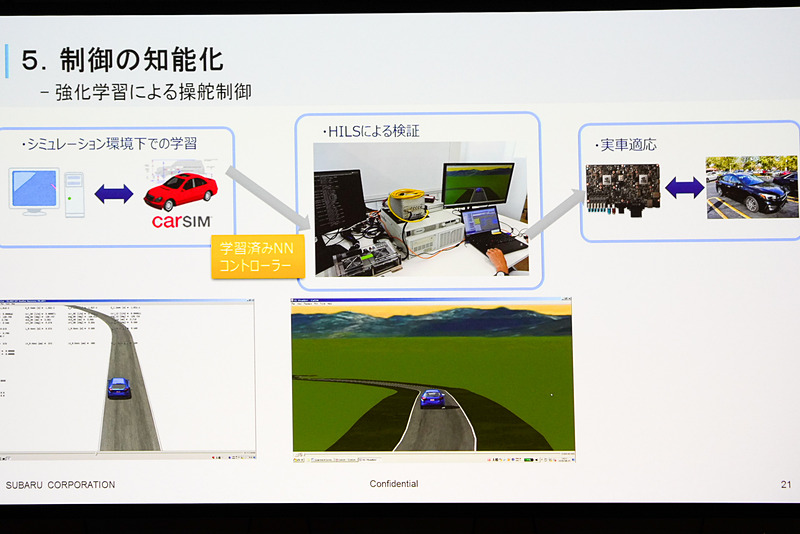 シミュレーションから実写に搭載するまで