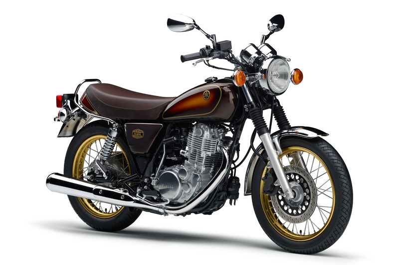 SR400 40th Anniversary Edition「ベリーダークオレンジメタリック1（ブラウン）」