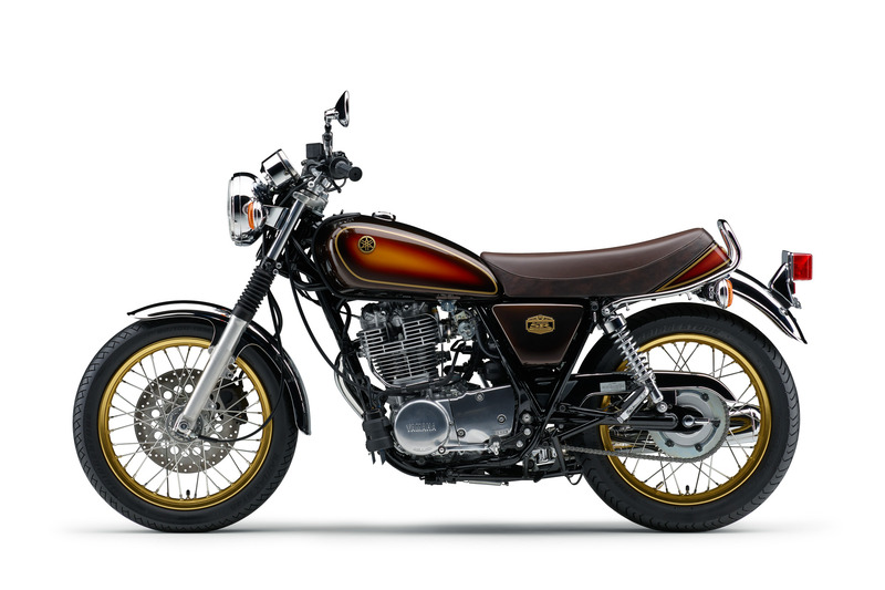 SR400 40th Anniversary Edition「ベリーダークオレンジメタリック1（ブラウン）」