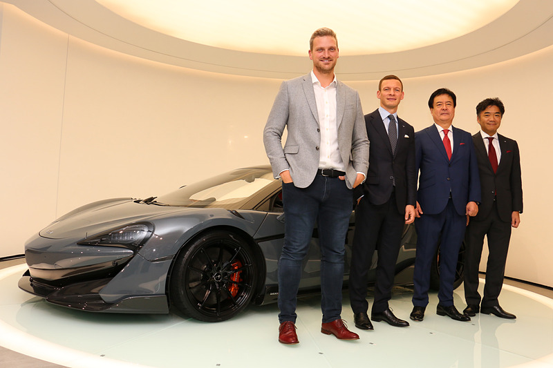 9月15日にグランドオープンする「マクラーレン麻布」でメディア内覧会を実施