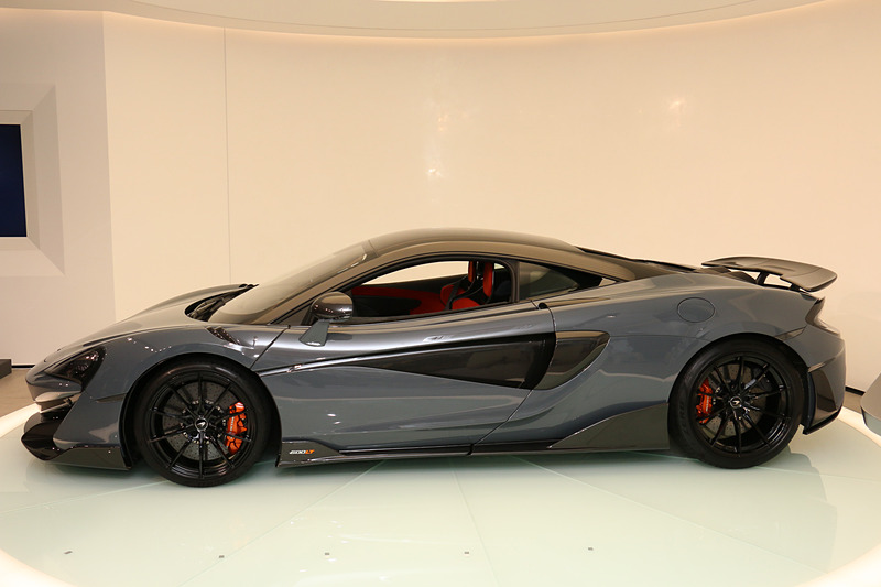 オープン初日の9月15日から9月17日まで、7月末に日本で初披露された「マクラーレン 600LT」を特別展示