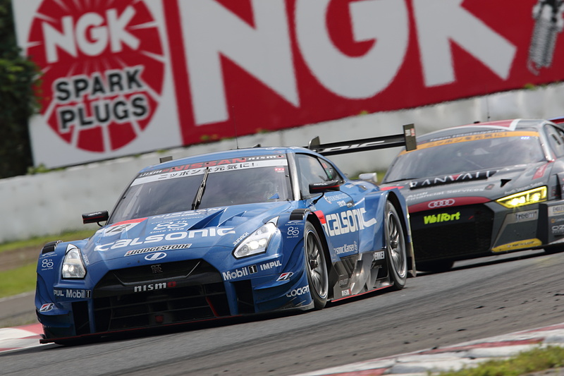 3位になった12号車 カルソニック IMPUL GT-R（佐々木大樹/ヤン・マーデンボロー組）