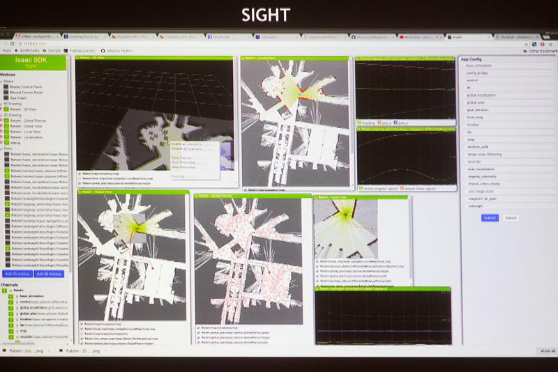 ビジュアライザー「Sight」のデモ。複数のビジュアル情報がリアルタイムに同期する
