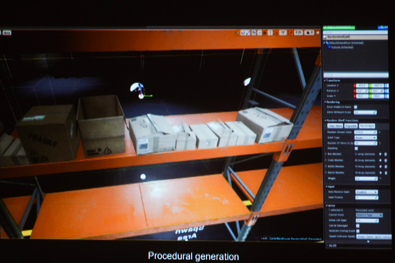 コンテンツ生成は作業のボトルネックとなる。ISAAC内でリアルなアセットが各種提供されている