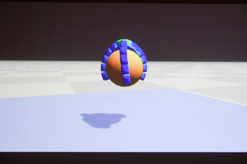 Flexを使った物理シミュレーション例