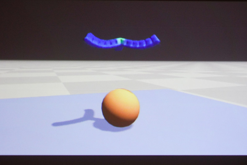 Flexを使った物理シミュレーション例