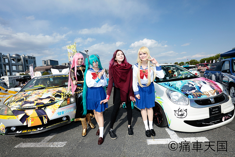 「痛車天国 in TMF」には多数の「痛車」が参加予定