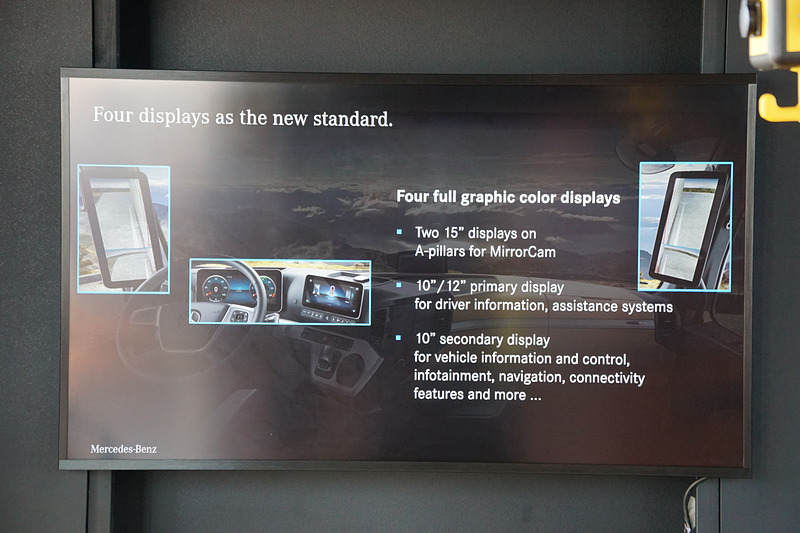 新型「Actros」のプレゼンテーション